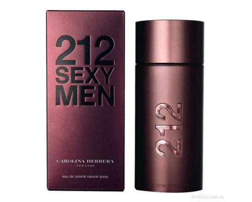 Carolina Herrera 212 Sexy Men , Туалетная вода 100мл (тестер)