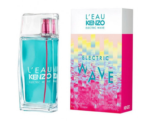 Kenzo L`eau Kenzo Electric Wave Pour Femme , Туалетная вода 50мл (тестер)