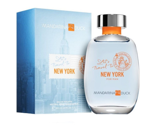 Mandarina Duck Let's Travel To New York , Туалетная вода 100 мл